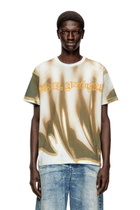 Diesel T-shirt with graffiti print - T-Shirts Mens in Multicolor