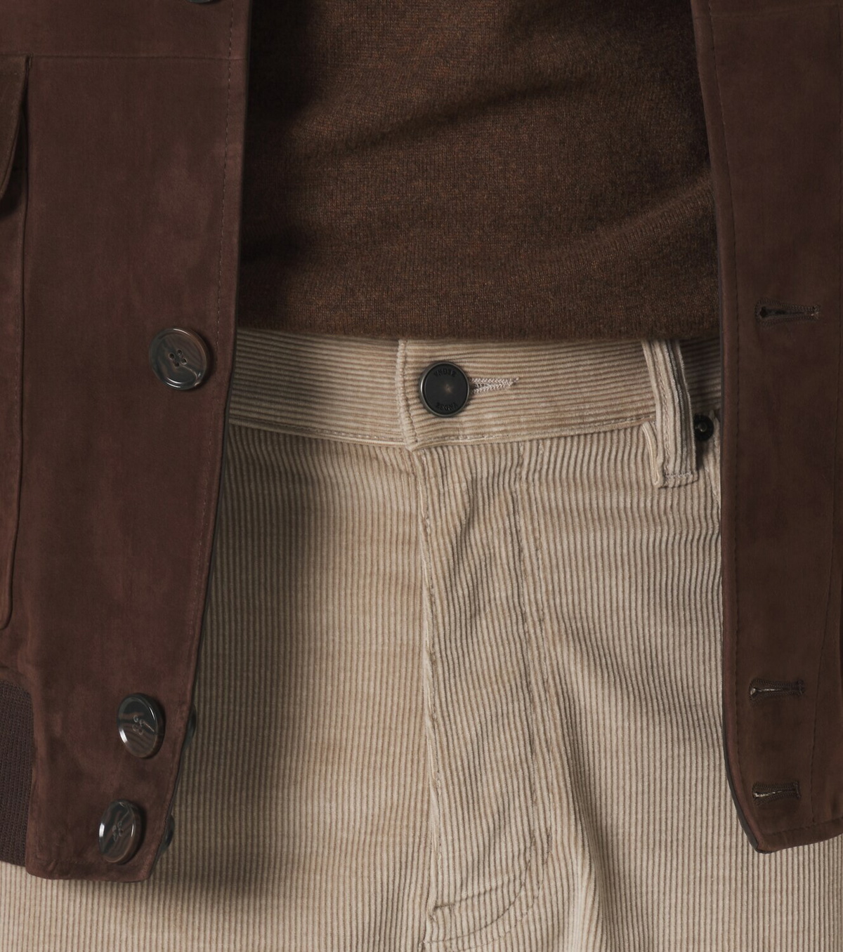 Zegna Roccia corduroy straight pants
