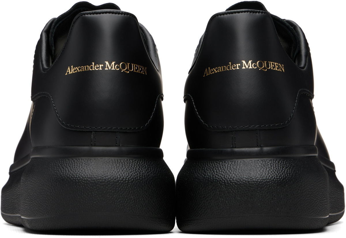 McQueen Black Oversized Sneakers
