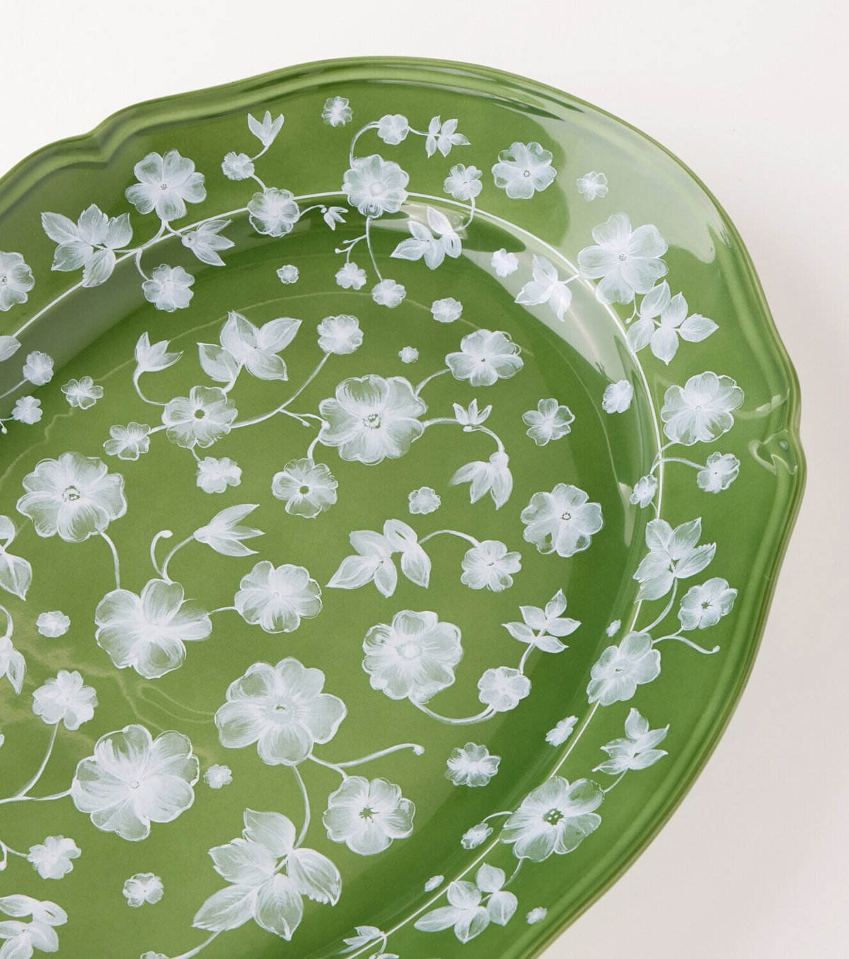 Cabana x Ginori 1735 floral porcelain platter
