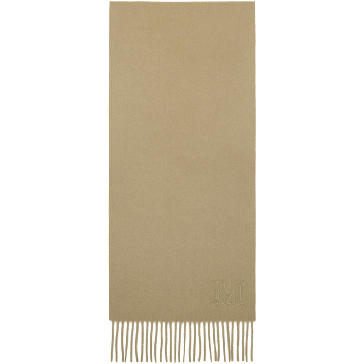 Photo: Max Mara Beige Dalia Scarf