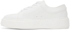 GANNI White Sporty Mix Cupsole Sneakers