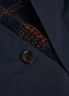 PS Paul Smith Layered Nylon Coat Navy