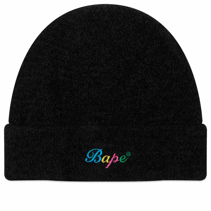 Photo: A Bathing Ape Women's Bape Beanie in Black 