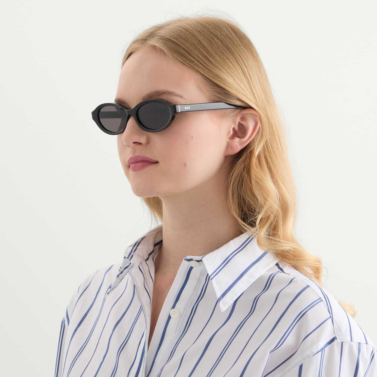 Retrosuperfuture Parola Sunglasses in Black 