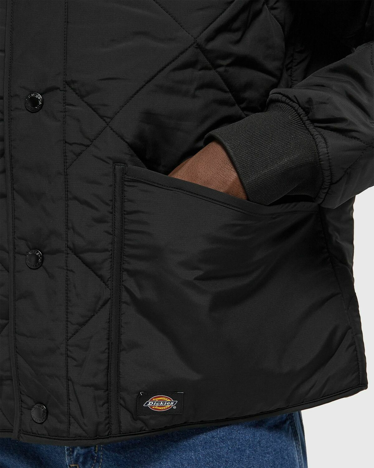 DICKIES SAMBURG LINER JACKET Black Mens Windbreaker