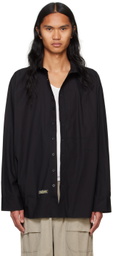 SPENCER BADU Black Layered Shirt