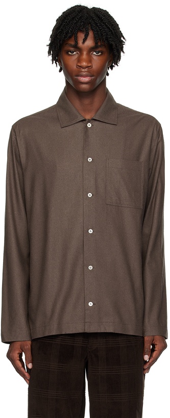 Photo: ANOTHER ASPECT Brown 2.1 Shirt