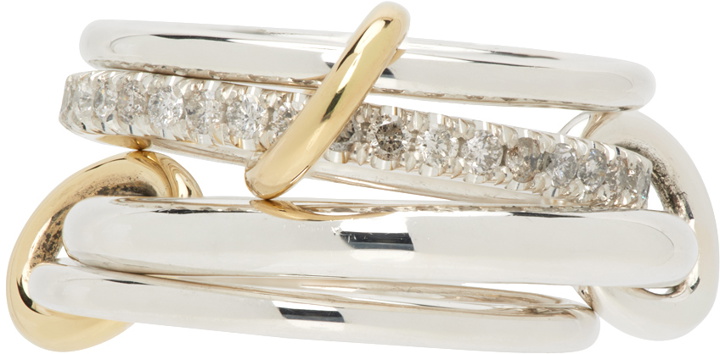 Photo: Spinelli Kilcollin Silver & Gold Cassio SG Gris Ring