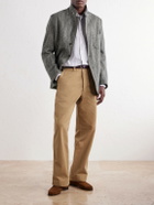 Drake's - Western Games Mélange Virgin Wool-Tweed Blazer - Gray