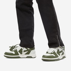 Off-White Men's Out Of Office Sneakers in White/Green