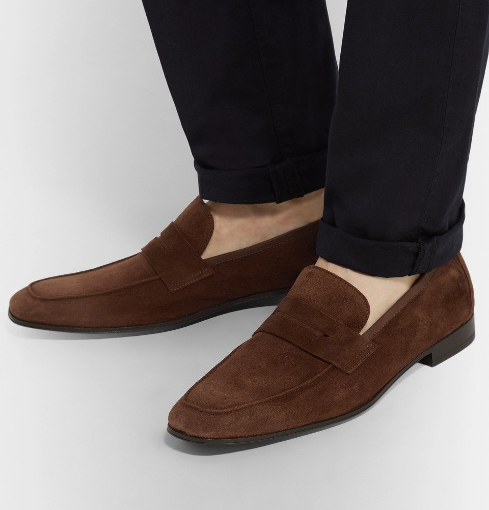 Paul Smith - Glynn Suede Penny Loafers - Men - Brown Paul Smith