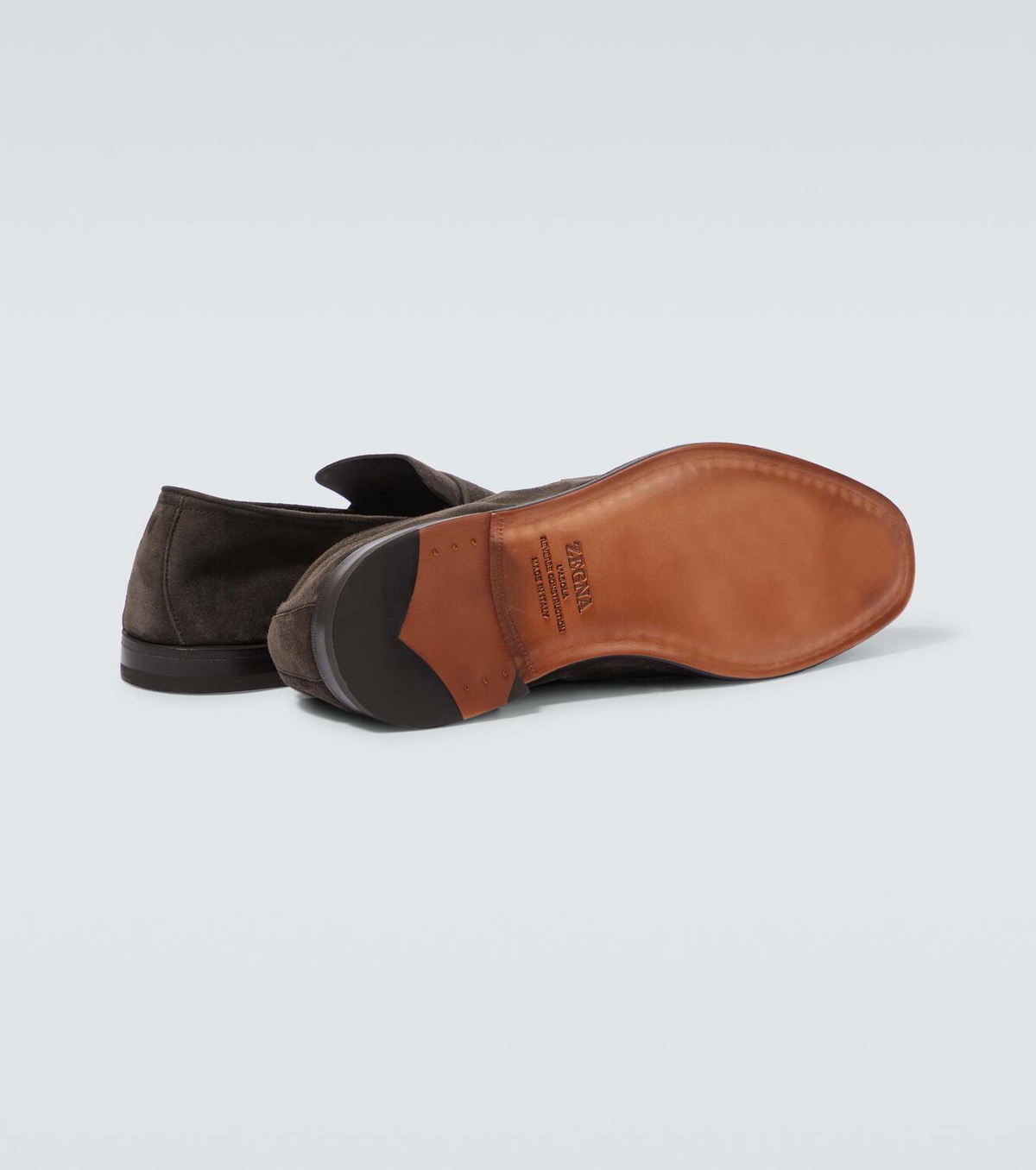 Zegna L'Asola suede loafers