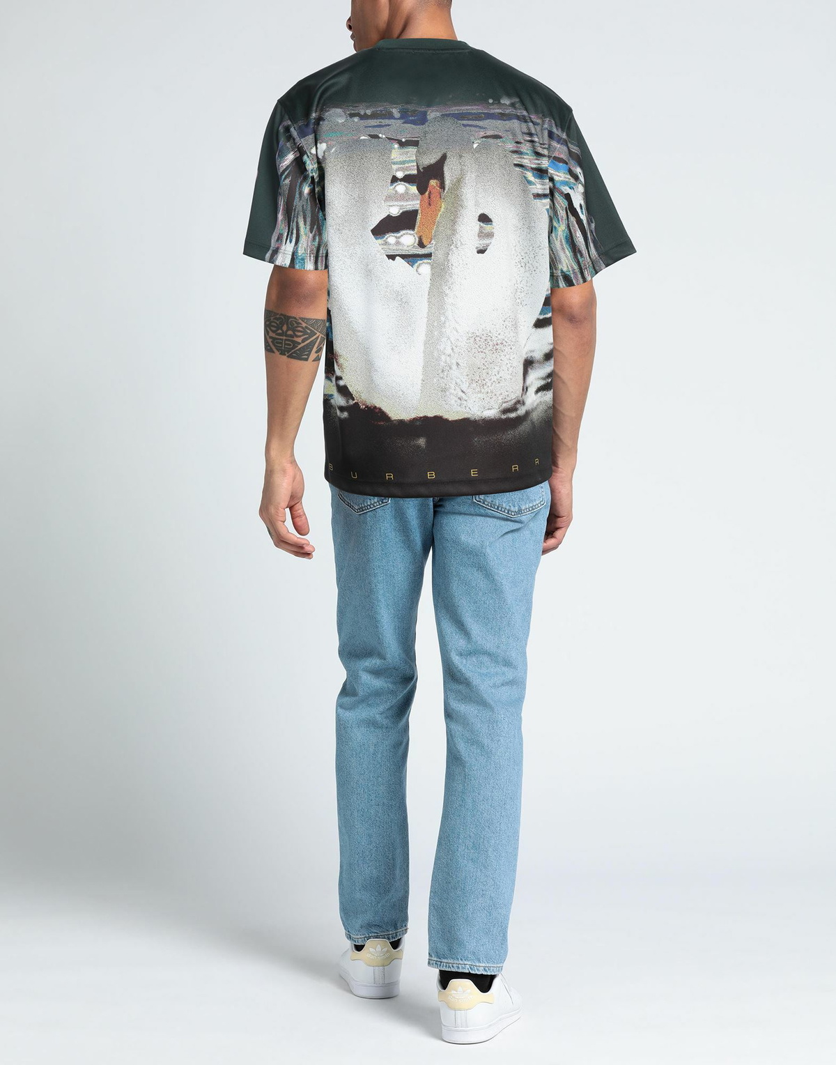Burberry Mens T-shirt Dark in Brown