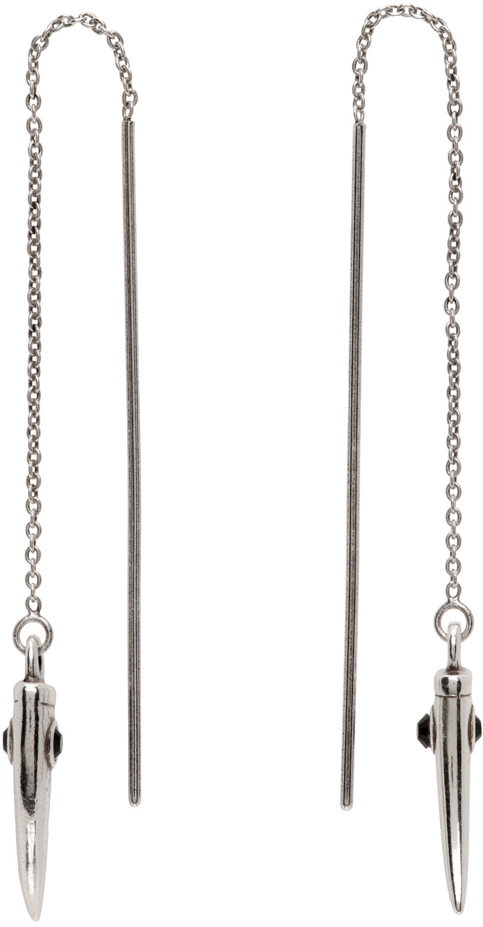 ISABEL MARANT Shiny Day drop earrings - Silver