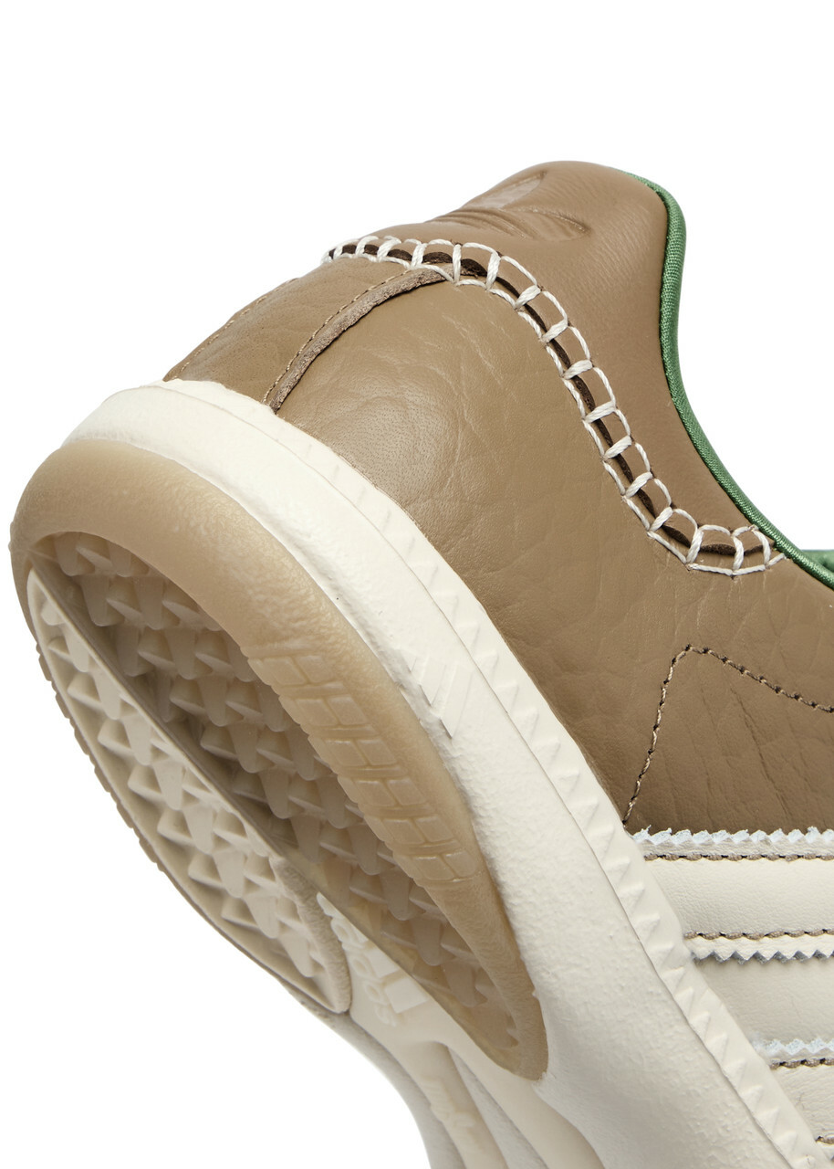 adidas gazelle silver green womens Adidas x Wales Bonner Pony Tonal Samba Shoes  Extra Butter