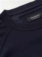 Ermenegildo Zegna - Wool-Jersey Sweatshirt - Blue
