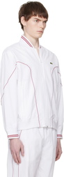 Lacoste White Top Tier Track Jacket