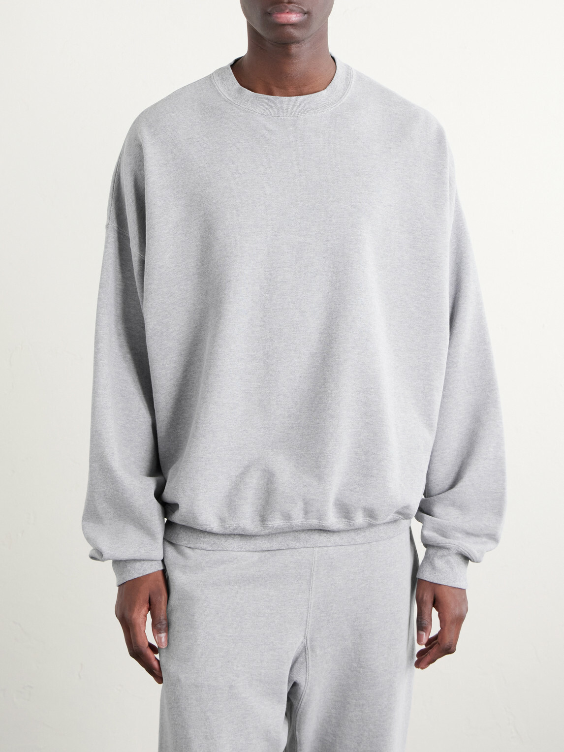 Remi Relief - Cotton-Jersey Sweatshirt - Gray
