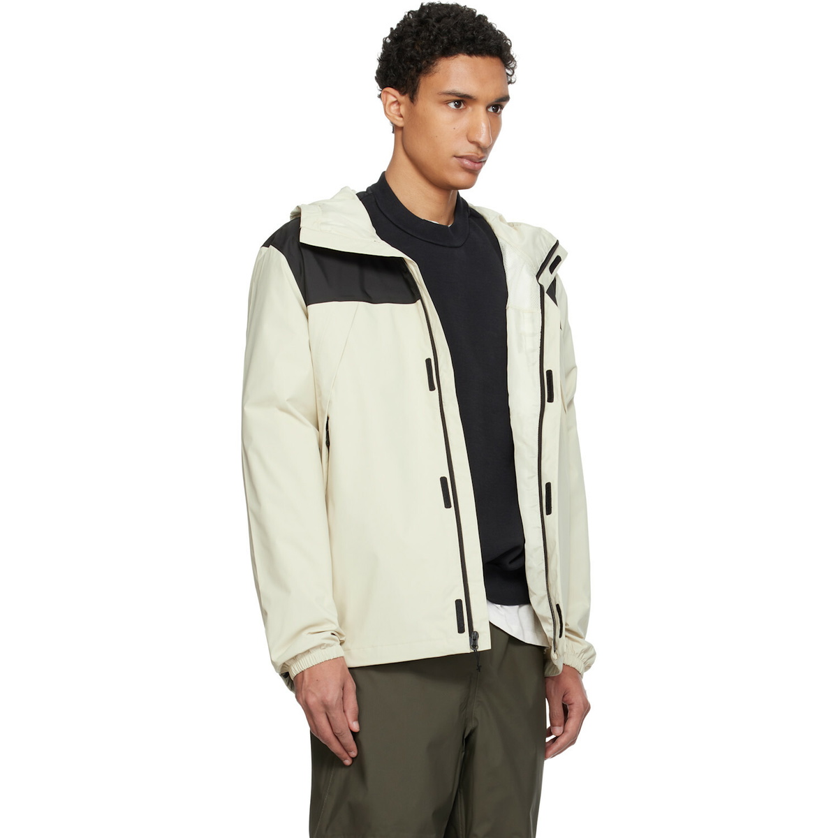 The North Face Beige Antora Rain Jacket
