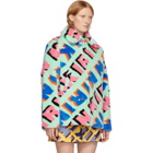 Kirin Multicolor Eco-Fur Typo Jacket