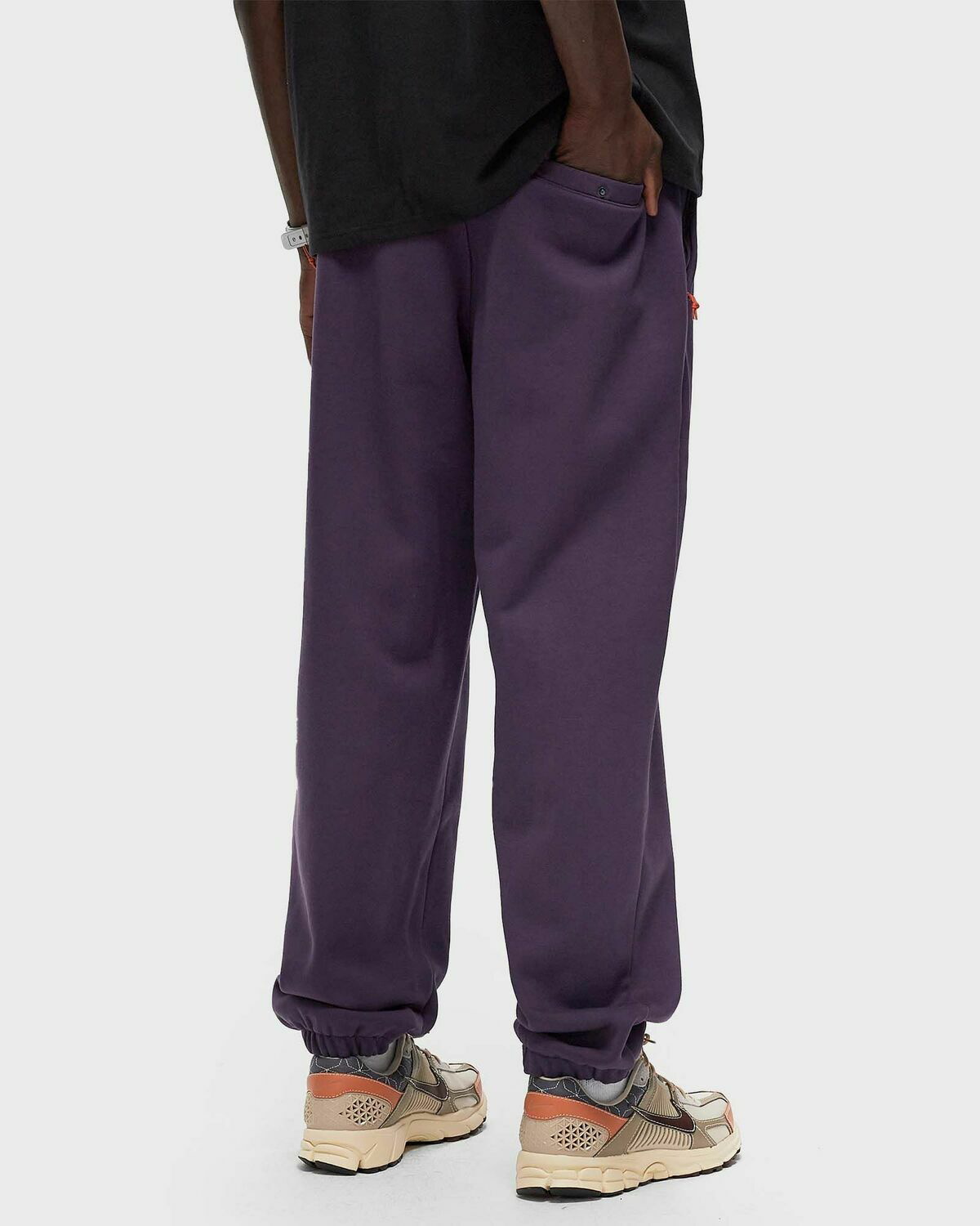 Nike Acg Therma Fit Repel Tuff Fleece Lungs Pants Purple Mens Sweatpants Nike