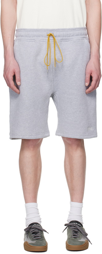 Photo: Rhude Gray Classique Sweat Shorts