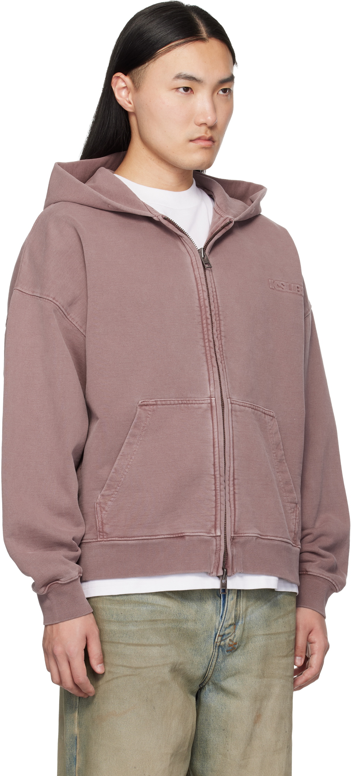 Ksubi Purple Intruder Ekcess Zip Hoodie