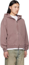 Ksubi Purple Intruder Ekcess Zip Hoodie