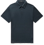 Theory - Bron Modal-Blend Polo Shirt - Blue