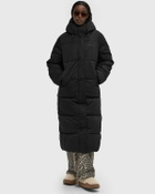 Daily Paper MONOGRAM PUFFER COAT Black Womens Coats/Down & Puffer Jacket