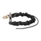 Givenchy Black Braided Bracelet