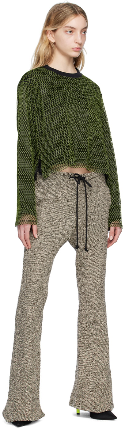 Song for the Mute Green & Black Layered Long Sleeve T-Shirt