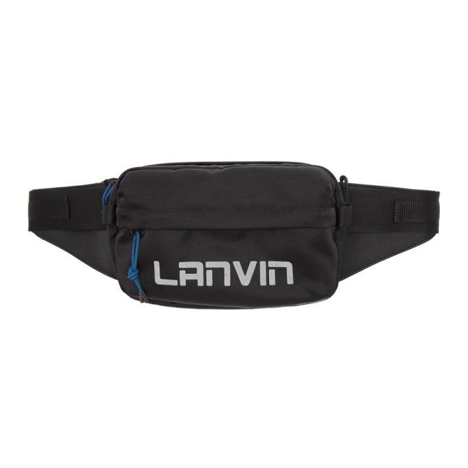 Photo: Lanvin Black Crossbody Bum Bag