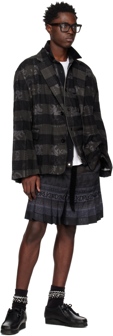 sacai Black Eric Haze Edition Blazer Sacai