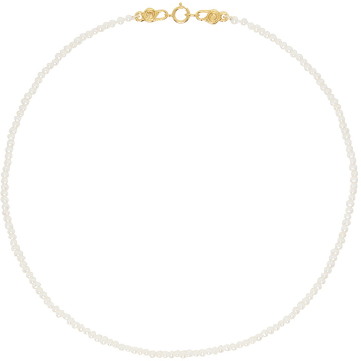 Photo: Mondo Mondo White Petite Pearl Choker