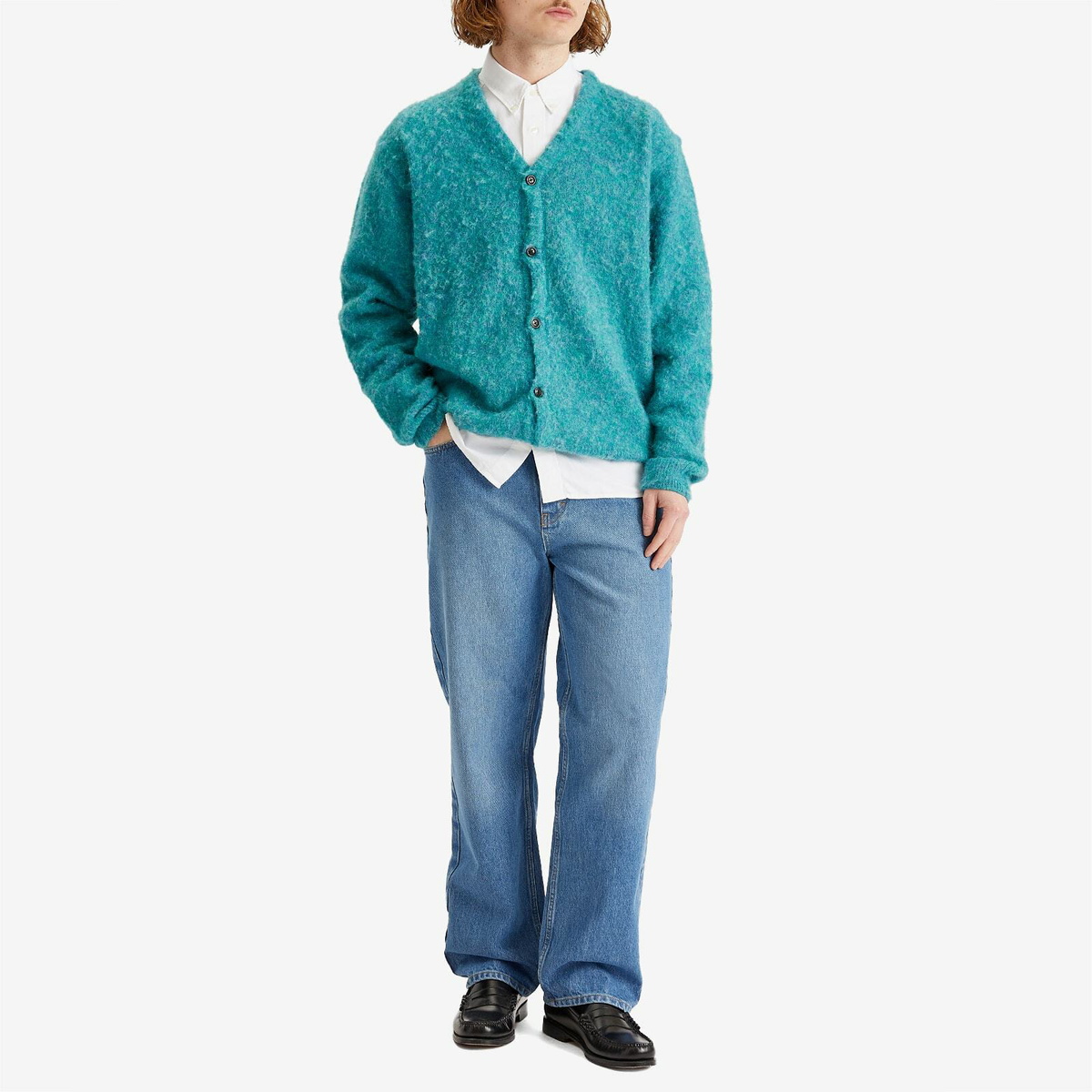 Daily Paper Men's Asolo Amba Jeans in Light Blue