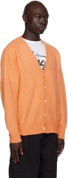 Stüssy Orange Brushed Cardigan