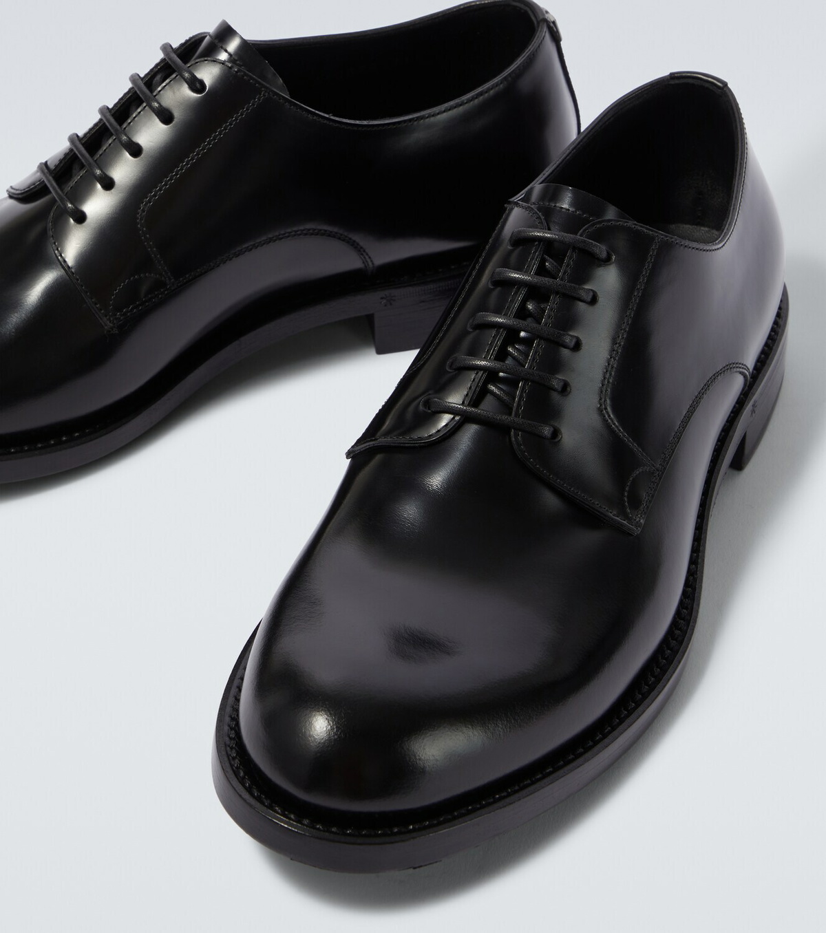 Dolce&Gabbana DG Night leather Derby shoes