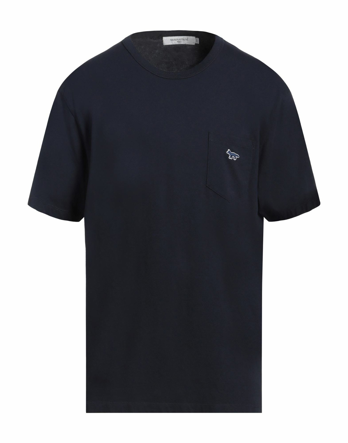 Maison Kitsuné Mens T-shirt Midnight in Blue
