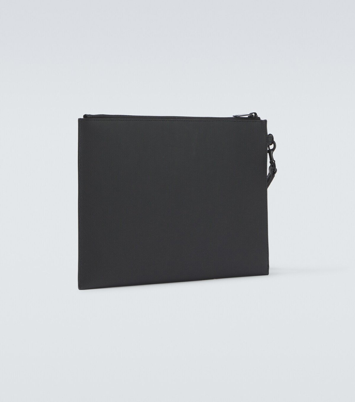 Saint Laurent Paris leather tablet pouch