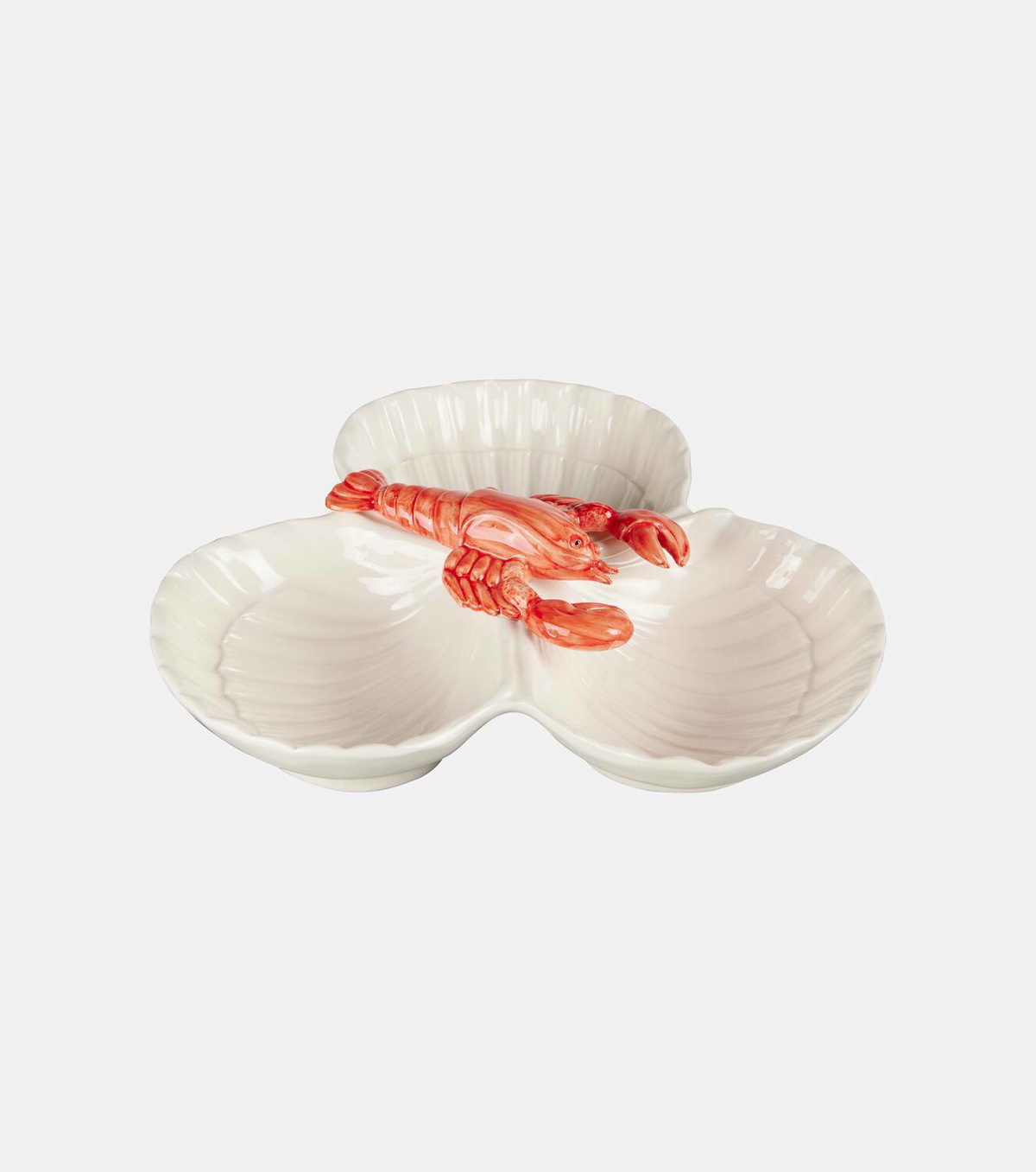 Les-Ottomans Lobster ceramic appetizer plate