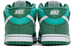 Nike Green Dunk Mid Sneakers