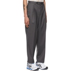 mfpen Grey Scene Trousers