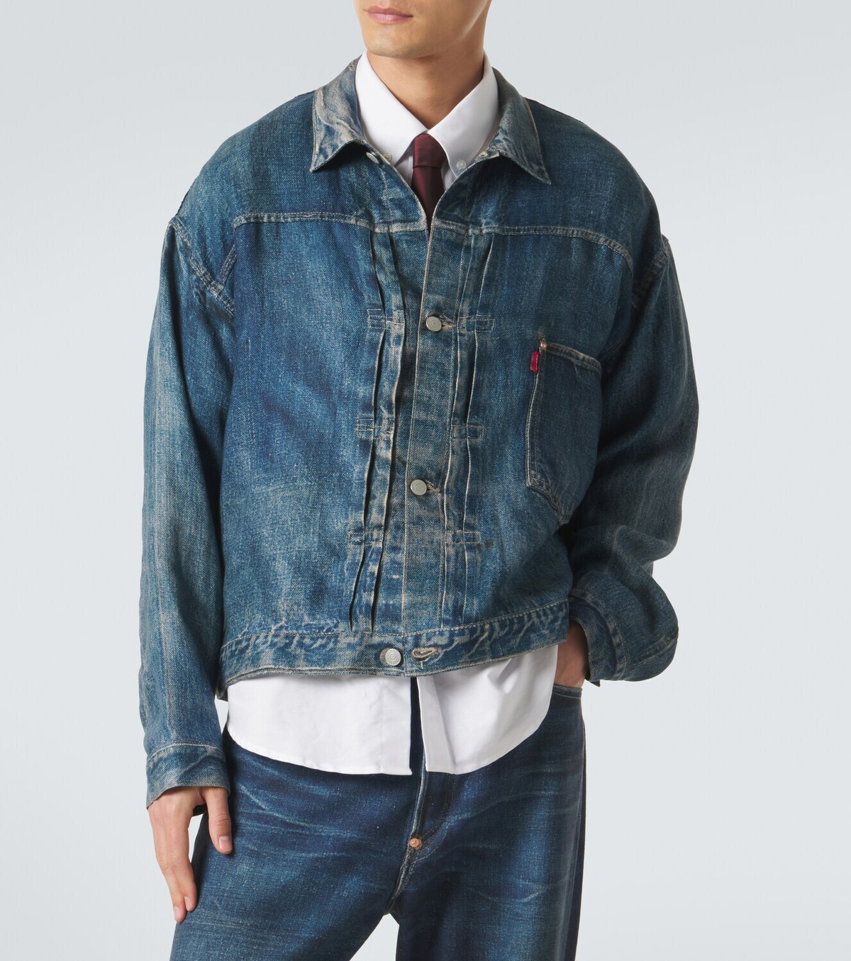 Junya Watanabe x Levi's® trompe l'œil linen jacket