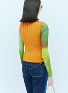 Paula Canovas del Vas Knit Bubble Cut-Out Vest