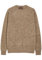 Ymc Suedehead Wool Jumper Beige