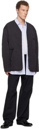 MM6 Maison Margiela Black 'Sportsjacket' Reversible Jacket