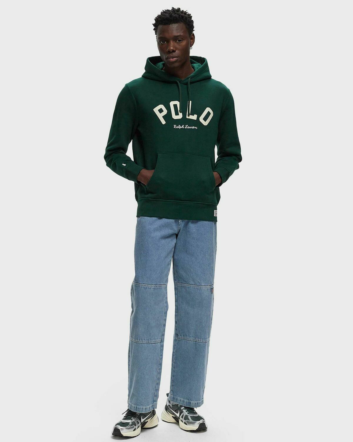Polo Ralph Lauren Long Sleeve Sweatshirt Green Hoodies Polo