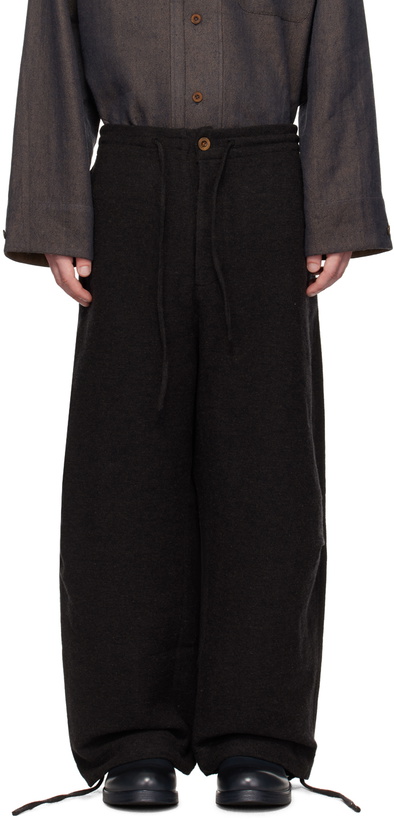 Photo: Aviva Jifei Xue Black Parachute Trousers